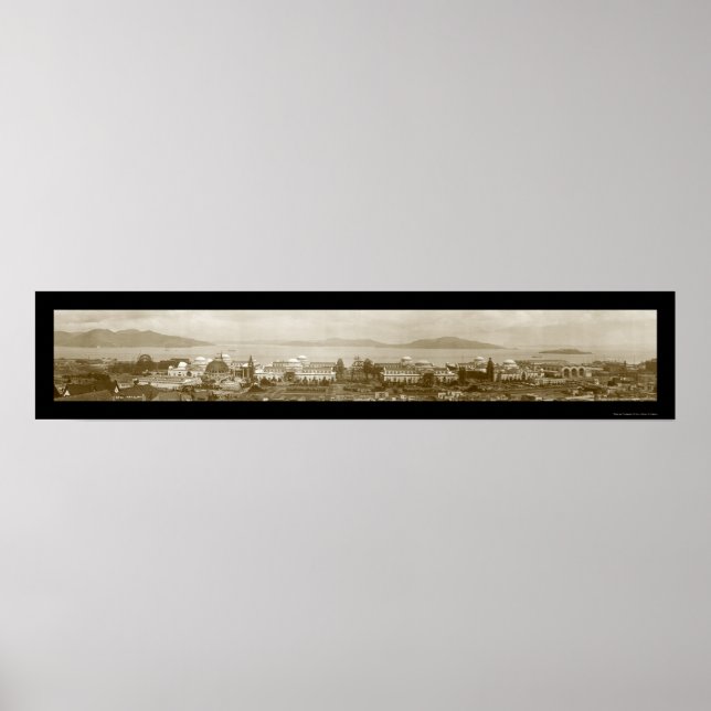 Poster Photo San Francisco Expo 1914 (Devant)
