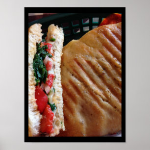 Poster photo Veggie Panini