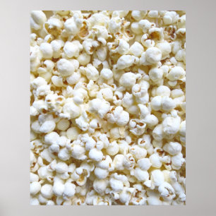 Poster Photographie de Popcorn Texture