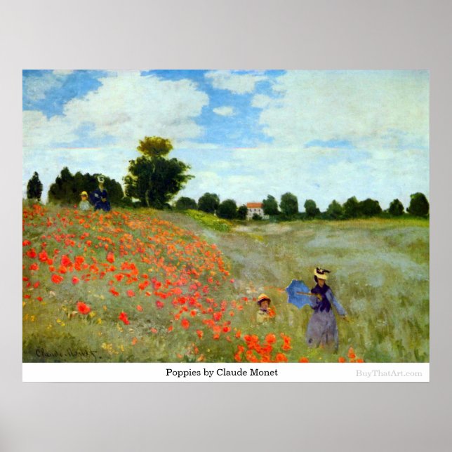 Poster Photos par Claude Monet (Devant)