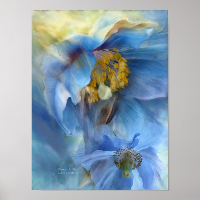 Poster Photos So Blue Art Poster/Imprimer (Devant)