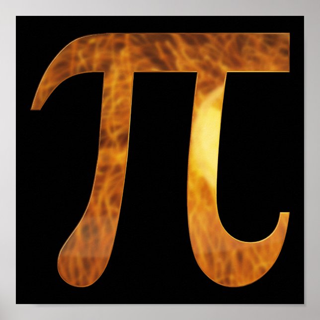 Poster Pi (Devant)