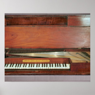 Poster Piano carré, 1767 (photo)