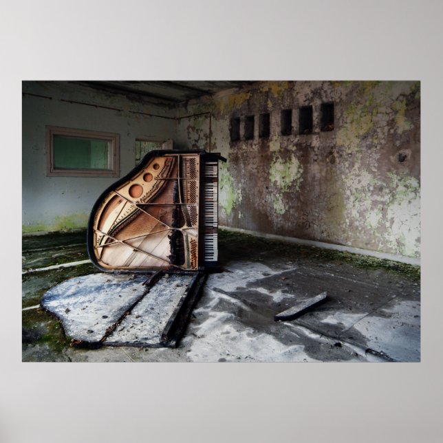 Poster Piano mort (Devant)