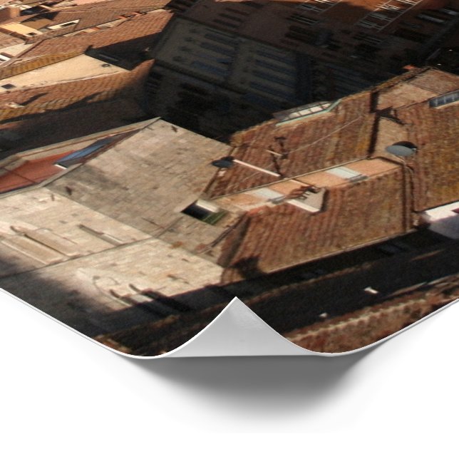 Poster Piazza del Campo Siena Italia (Coin)