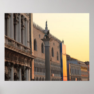 Poster Piazza San Marco, Carré Saint-Marc, Venise