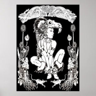 Poster Pictish Preistess