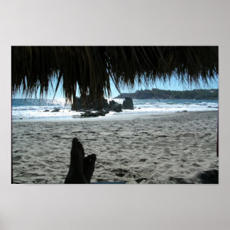 Poster Pieds dans le soleil