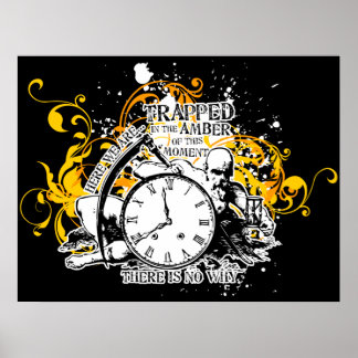 Poster Piégé Dans L'Affiche Ambre 24,95 $