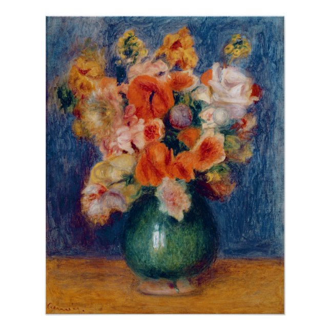 Poster Pierre A Renoir | Bouquet (Devant)
