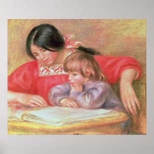 Poster Pierre A Renoir   Leontine et Coco