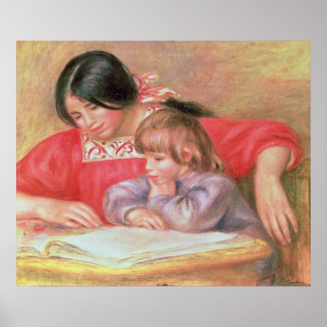 Poster Pierre A Renoir | Leontine et Coco (Devant)