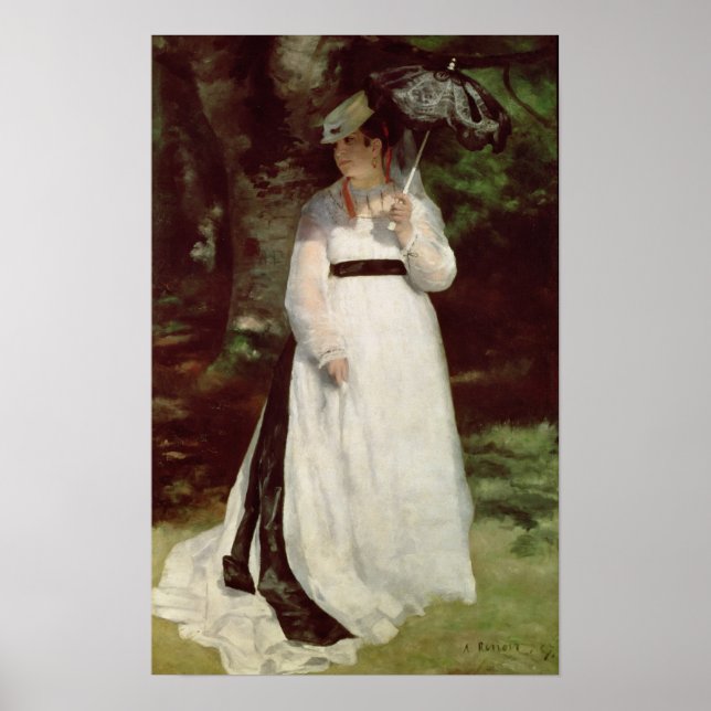 Poster Pierre A Renoir | Portrait de Lise (Devant)