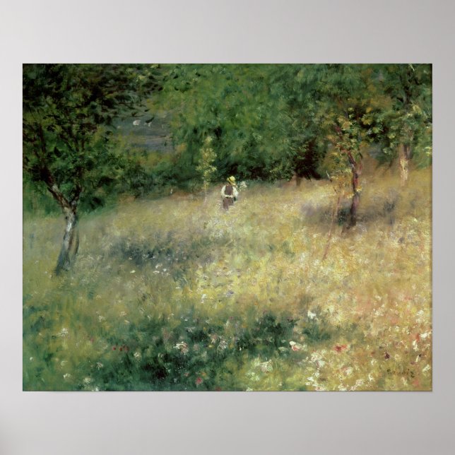Poster Pierre A Renoir | Spring at Chatou (Devant)