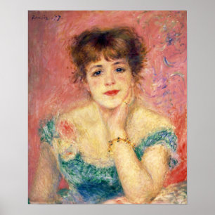 Poster Pierre-Auguste Renoir Portrait of Jeanne Samary