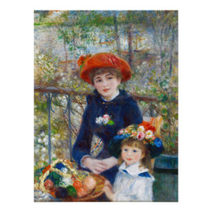 Poster Pierre-Auguste Renoir Two sisters CC0524