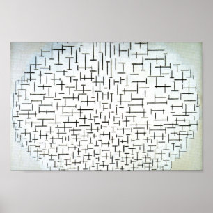 Poster Piet Mondrian Art moderne