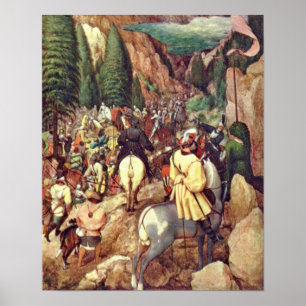 Poster Pieter Bruegel Elder - Conversion de Saint Paul