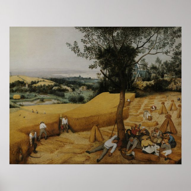 Poster Pieter Bruegel l'Ancien - Les Pêcheurs (Devant)