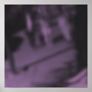 Poster Piétons de New York violets ombragés