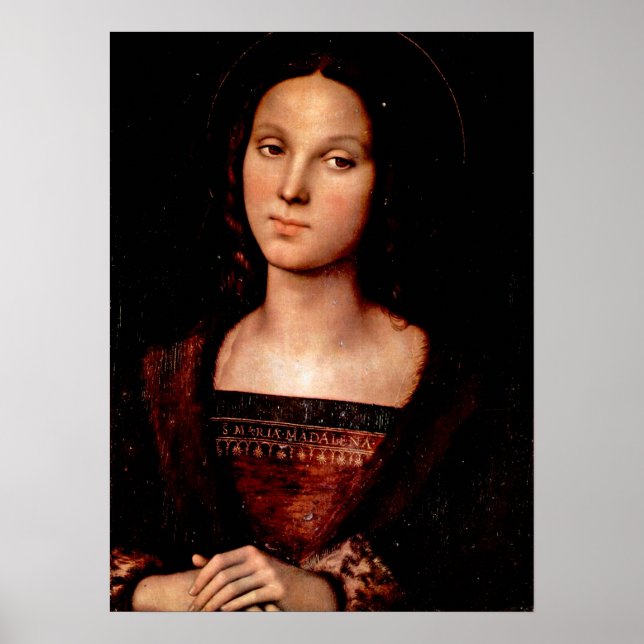 Poster Pietro Perugino - St Mary Magdalene (Devant)