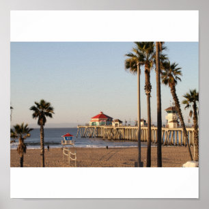 Poster Pilier de Huntington Beach