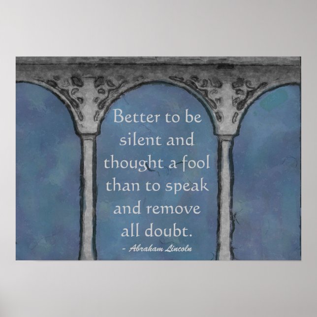 Poster Piliers de la Sagesse Imprimer (Devant)