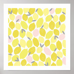 Poster Pink Lemonade by Origami Prints 12x12 Art Print