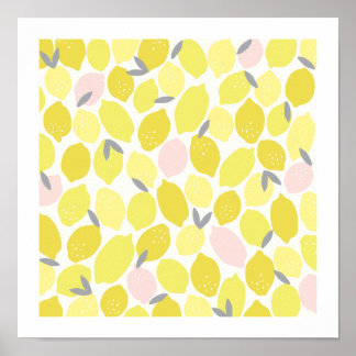 Poster Pink Lemonade by Origami Prints 12x12 Art Print