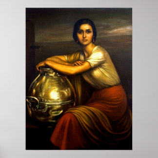 Poster Pintura "La Fuensanta" Julio Romero de Torres