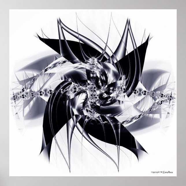 Poster Pinwheel Chic (Devant)