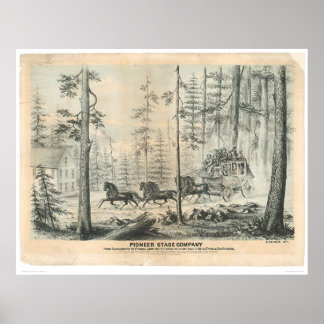 Poster Pioneer Stage Company (0065A)