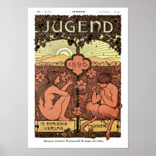 Poster : Pipes of Pan - Jugend Magazine Mai 1896