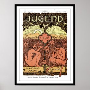 Poster : Pipes of Pan - Jugend Magazine Mai 1896