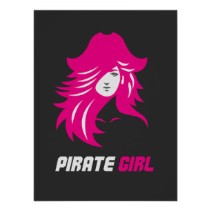 Poster Pirate Girl Baddie Aesthetic
