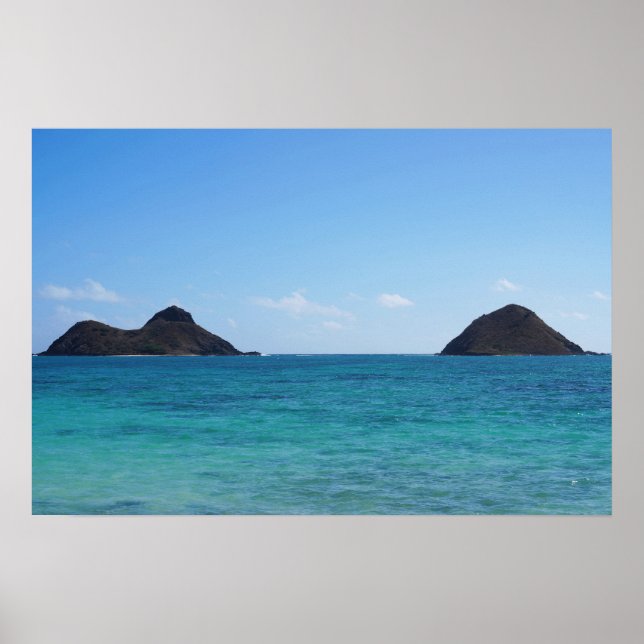 Poster pittoresque Hawaii Ocean View (Devant)