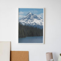 Pittoresque Mont Hood et paysage du lac