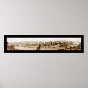 Poster Pittsburgh, PA Photo 1920