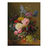 Pivoines, Tulipes, Roses et Iris – A. Bloemers