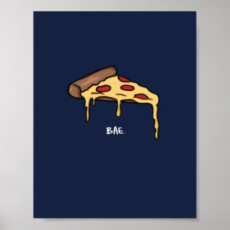 Poster Pizza Bae