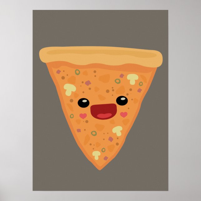 Poster Pizza Cutie (Devant)