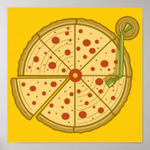 Poster Pizza Vinyl