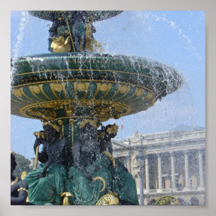 Poster Place de la Concorde