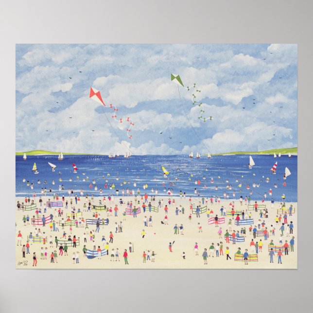 Poster Plage Cloud (Devant)