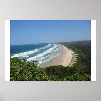 Poster Plage de Byron Bay