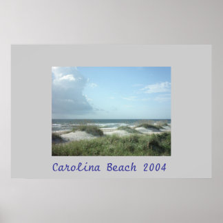 Poster Plage de Carolina