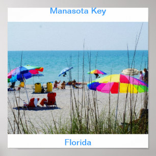 Poster Plage de Golfe de Manasota