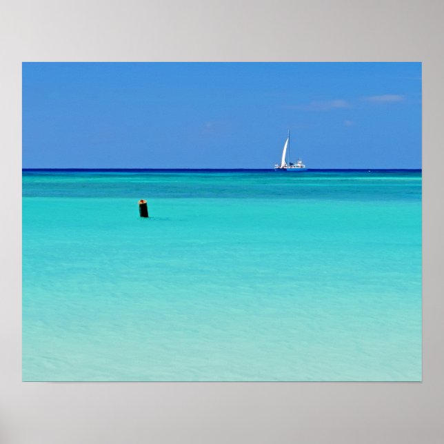 Poster Plage de Gorgeus (Devant)