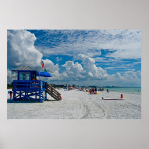 Poster Plage de Siesta Key