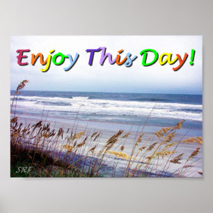 Poster Plage Enjoy